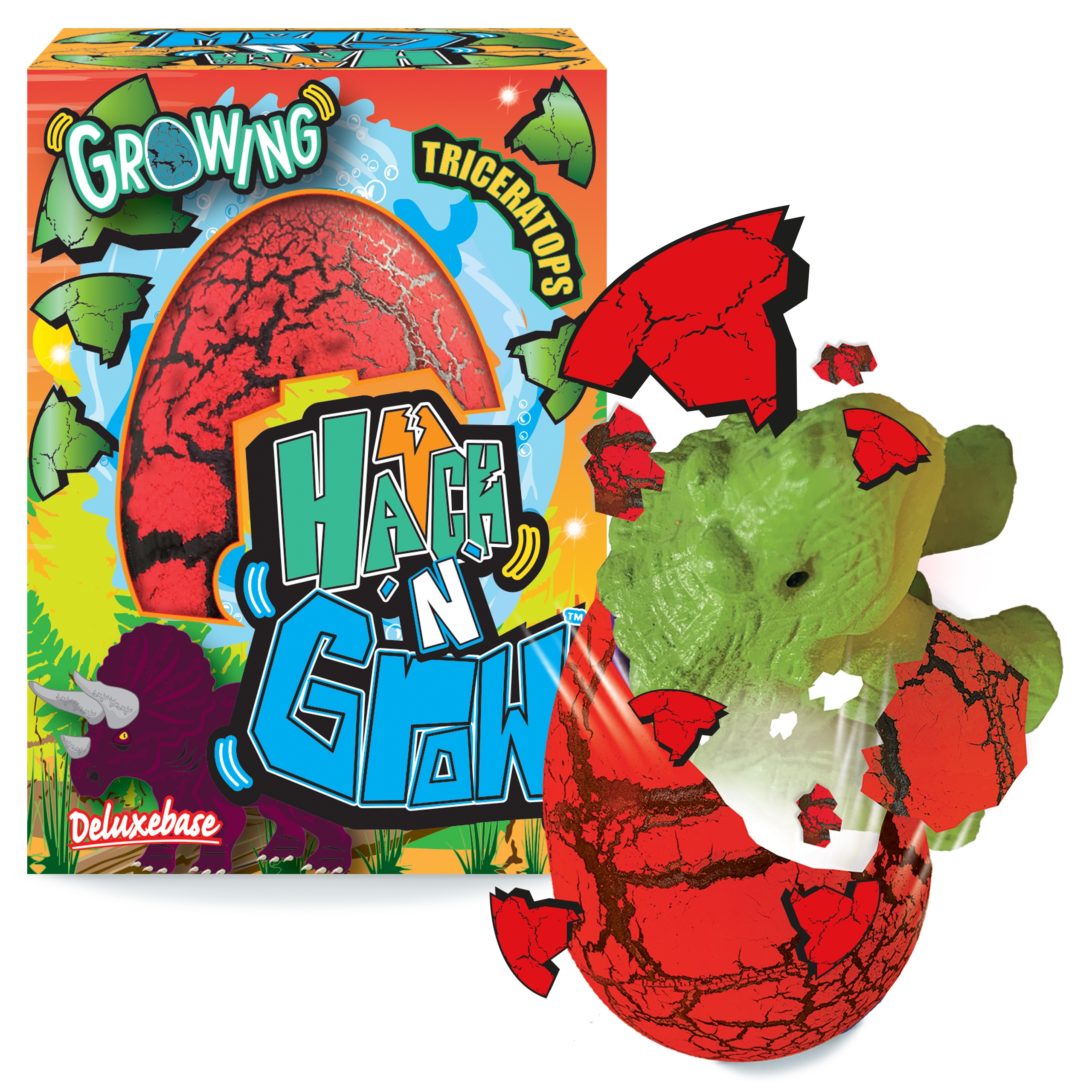 DELUXEBASE Hatch ´N´ Grow, Triceratops |