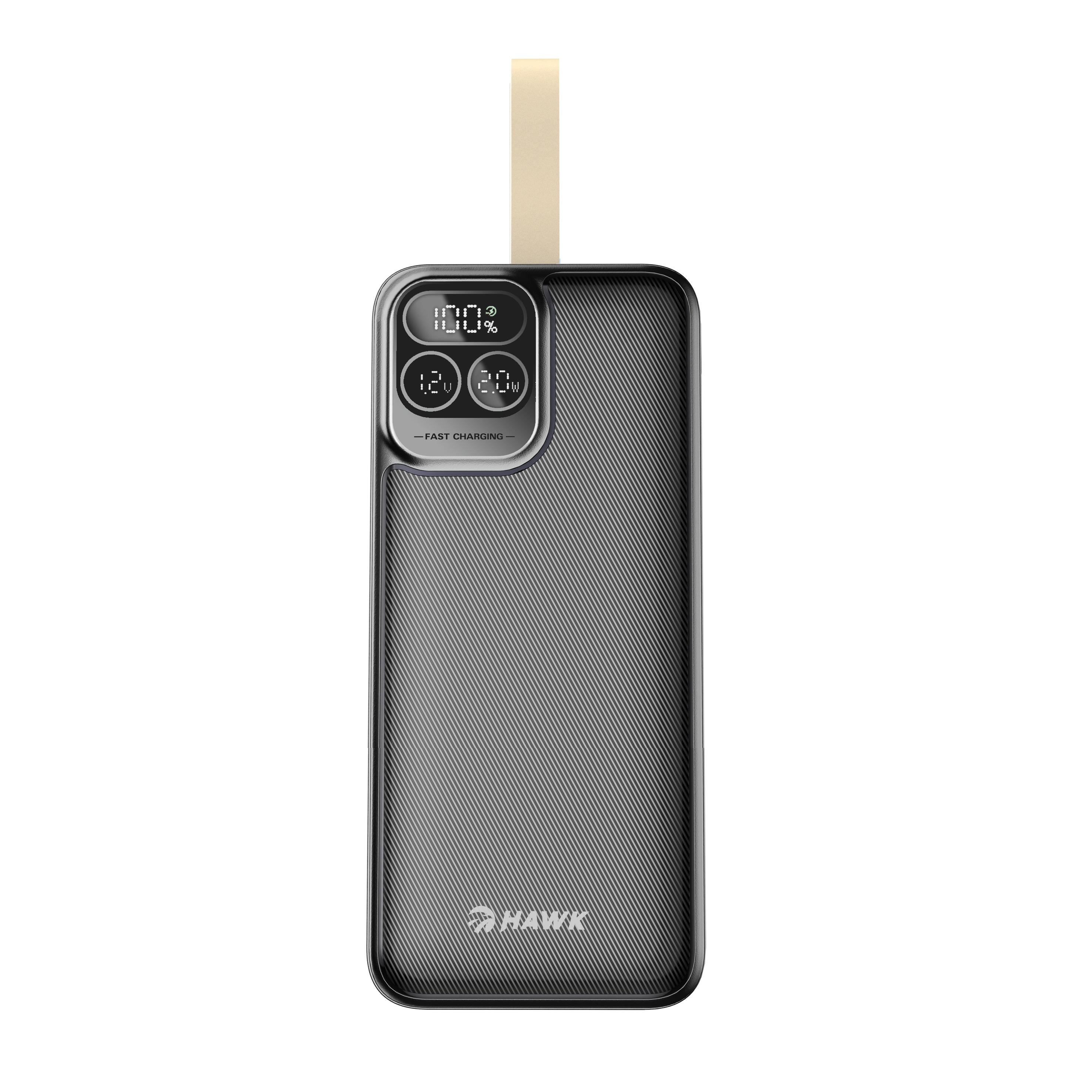 Hawk HW-PB30000 Powerbank 30000mAh, Black |