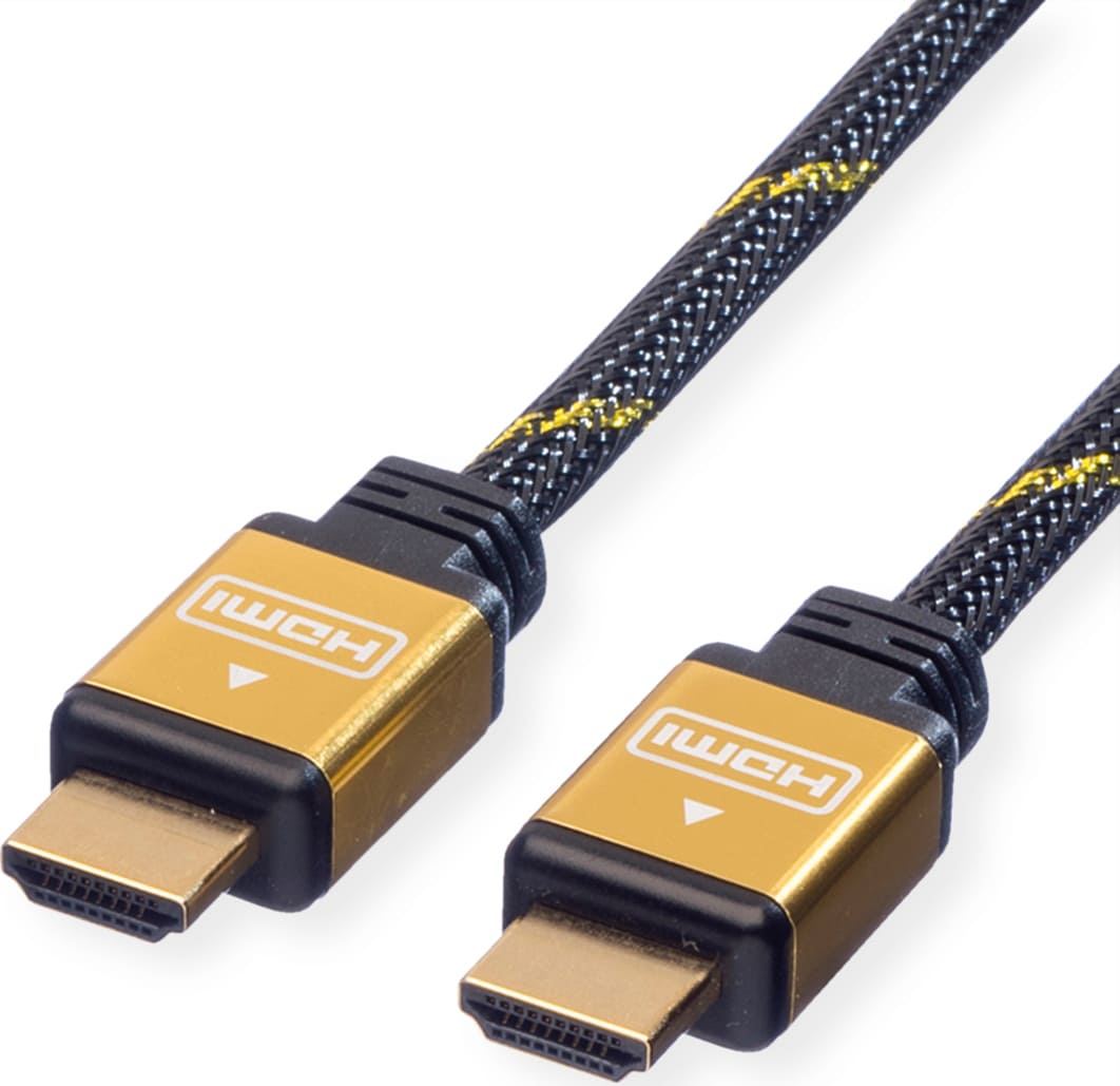 HDMI HS kabelis Gold ar tīklu