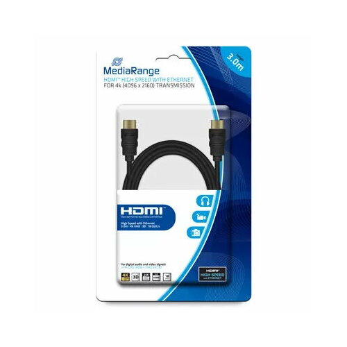 Mediarange HDMI-Kabel High Speed Ethernet 18