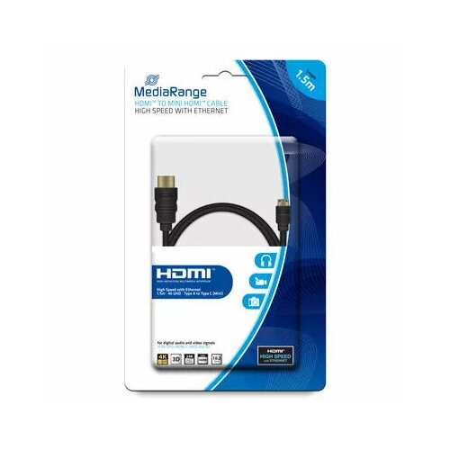 Mediarange HDMI-Kabel -> mini HDMI 1