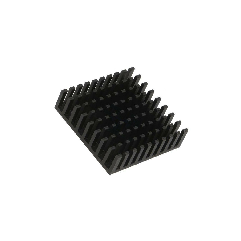 FISCHER ELEKTRONIK Heatsink: extruded; black; L: