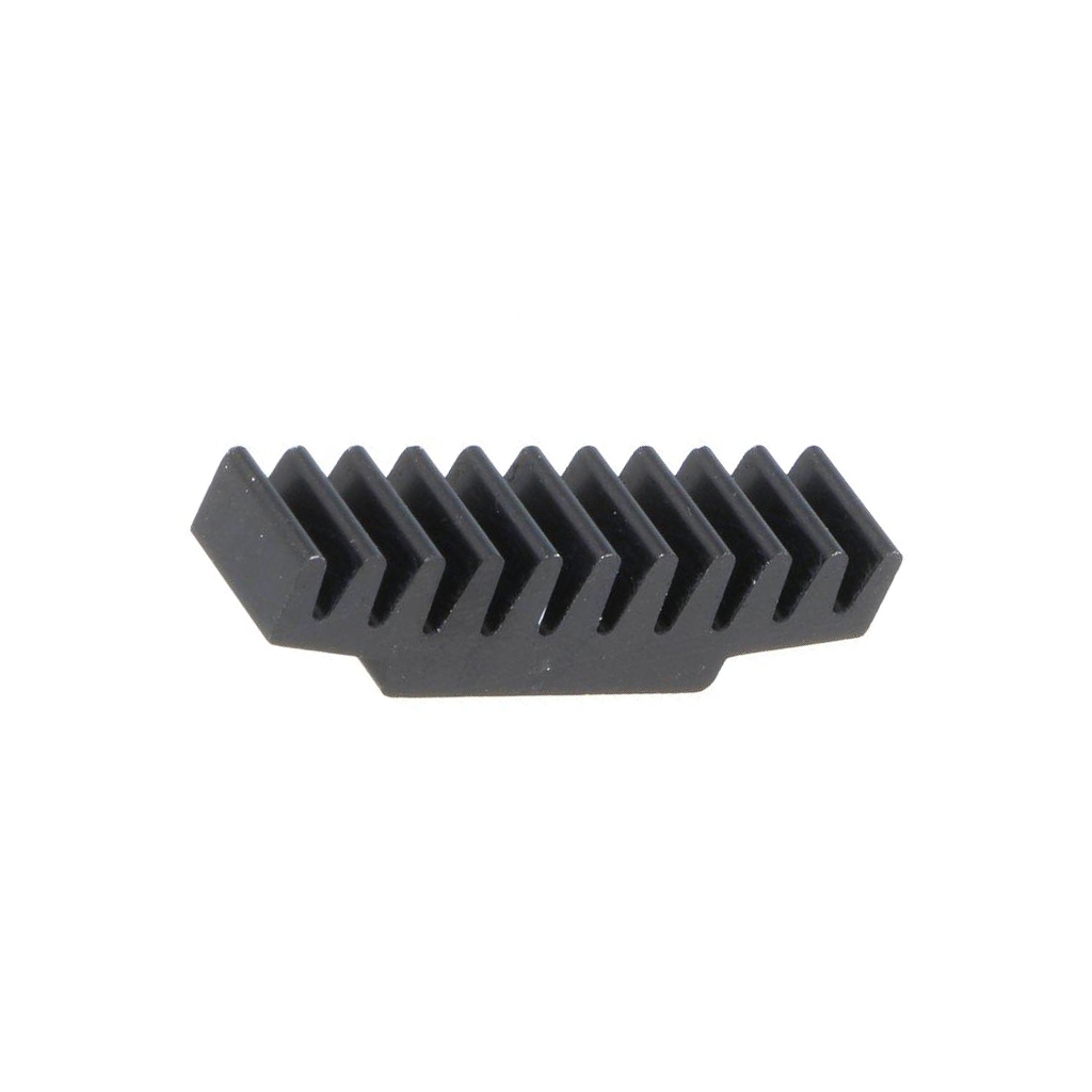 FISCHER ELEKTRONIK Heatsink: extruded; black; L:
