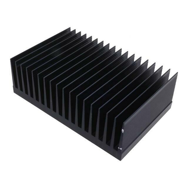 SEIFERT ELECTRONIC Heatsink: extruded; grilled; black