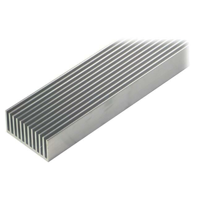 FISCHER ELEKTRONIK Heatsink: extruded; grilled; natural