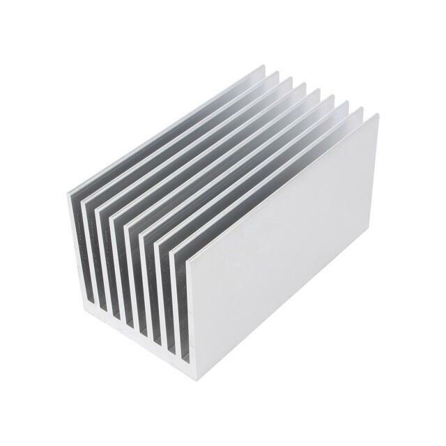 FISCHER ELEKTRONIK Heatsink: extruded; grilled; natural