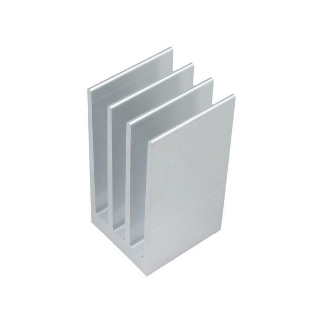 FISCHER ELEKTRONIK Heatsink: extruded; grilled; natural