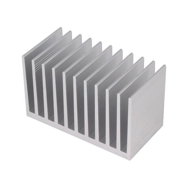 FISCHER ELEKTRONIK Heatsink: extruded; grilled; natural