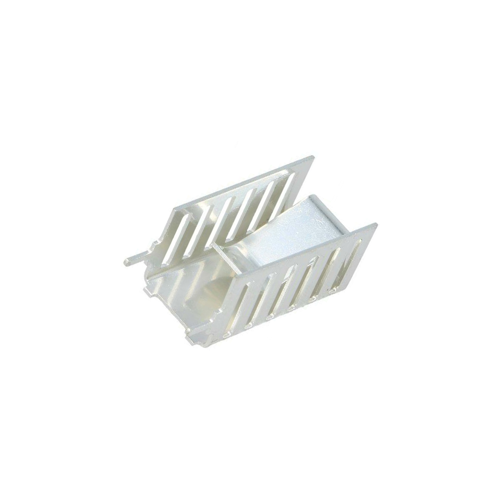 FISCHER ELEKTRONIK Heatsink: moulded; L: 25mm