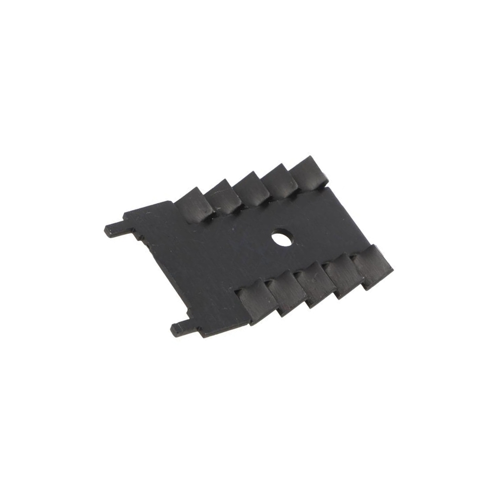 ALUTRONIC Heatsink: moulded; TO220; black; L: