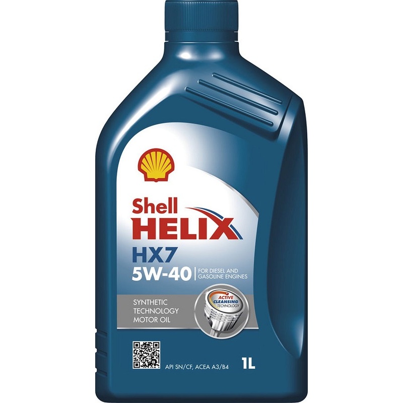 SHELL Helix HX7 5W-40 1L |