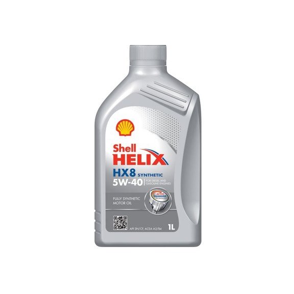 SHELL Helix HX8 Syn 5W-40 SN