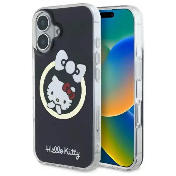Hello Kitty HKHMP16SHFLBK iPhone 16 6