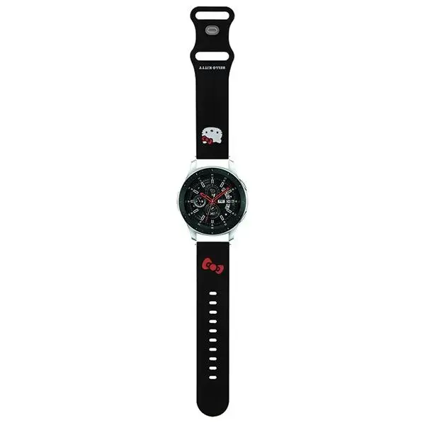 Hello Kitty Pasek Uniwersalny HKUWLSCHBLK Silicone