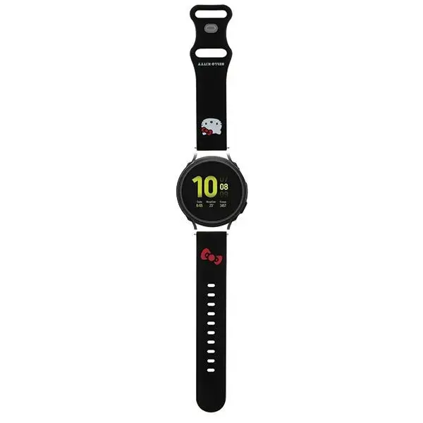 Hello Kitty Pasek Uniwersalny HKUWMSCHBLK Silicone
