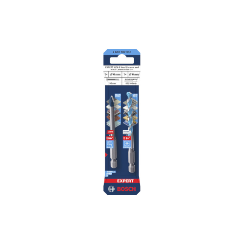 BOSCH HEX-9 urbis flīzēm, 6mm  HEX