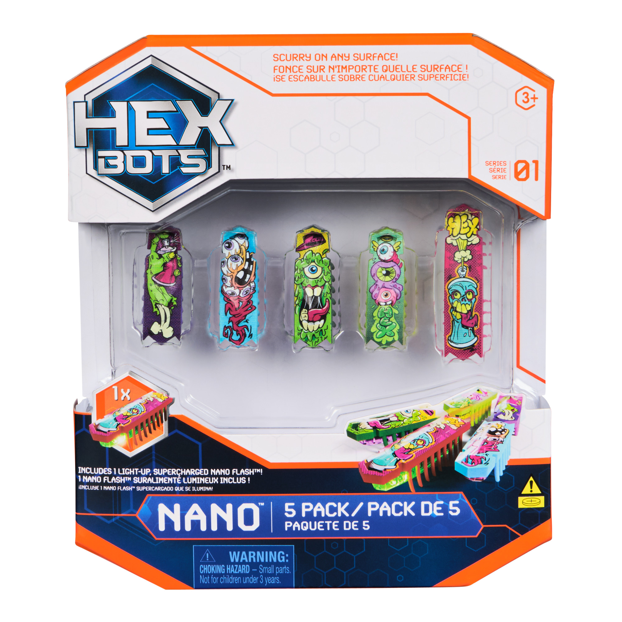 HEX BOTS Interaktīvā rotaļlieta Nano vaboles