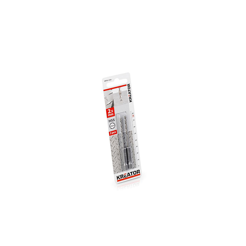 HEX urbis metālam HSS 2.5x78mm