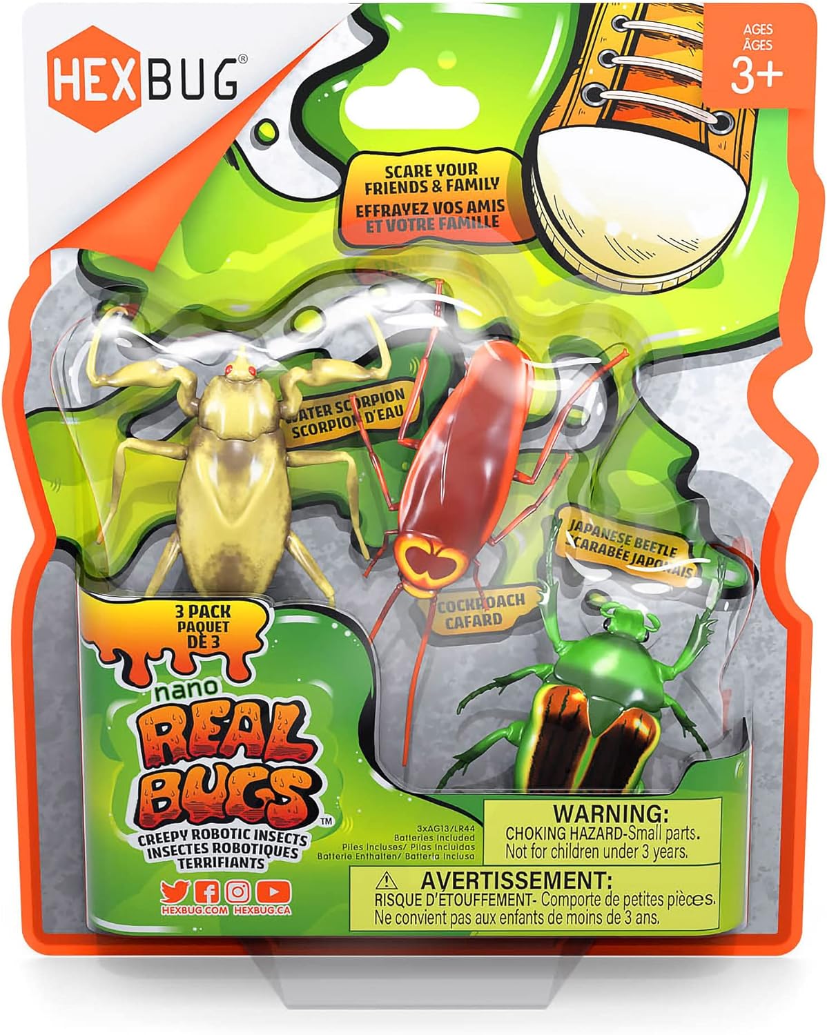 HEX BOTS HEXBUG Interaktīvā rotaļlieta Nano