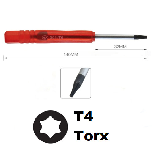 HQ HF 301-T4 Skrūvgriezis T4 TORX
