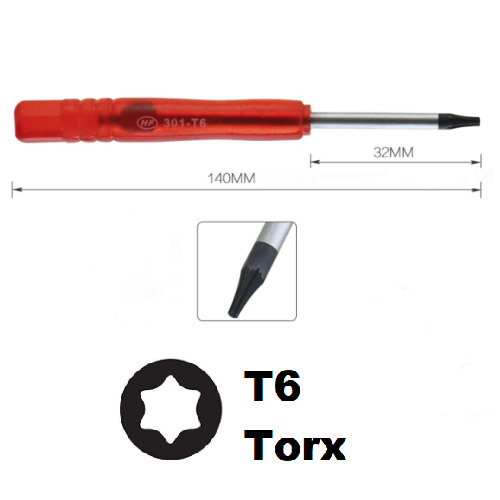 HQ HF 301-T6 Skrūvgriezis T6 TORX