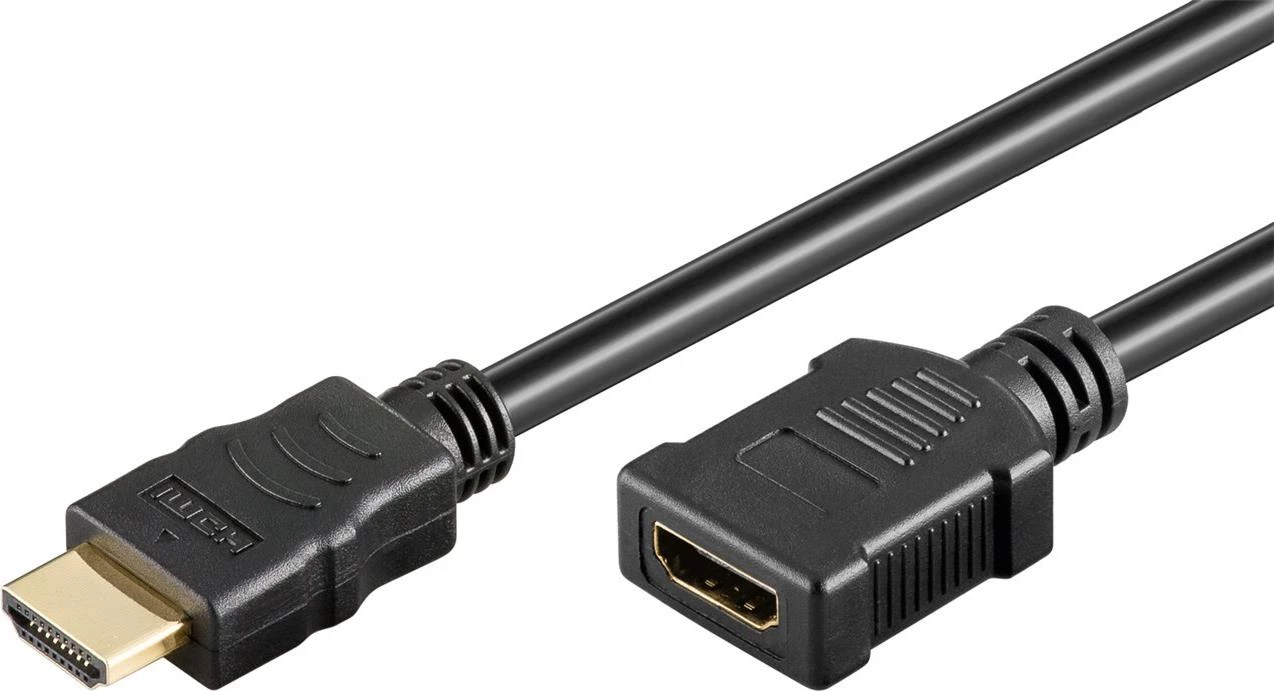 GOOBAY High-Speed-HDMI-Verlängerungskabel mit Ethernet, 8K @