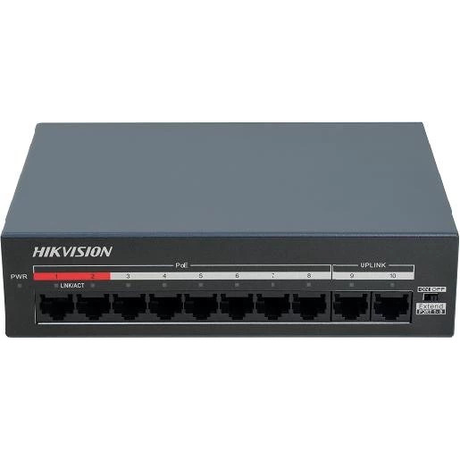 Hikvision DS-XS10-P 6-Port 4-Port PoE+ Desktop
