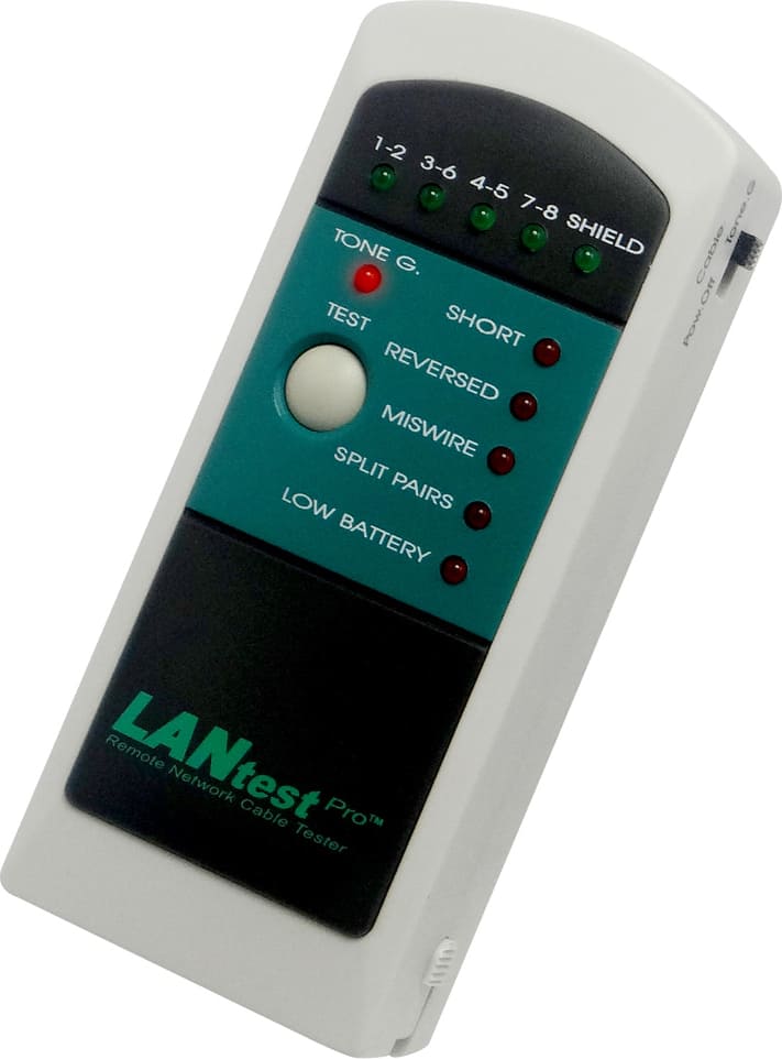 Hobbes LANtest Pro Cable Tester, incl