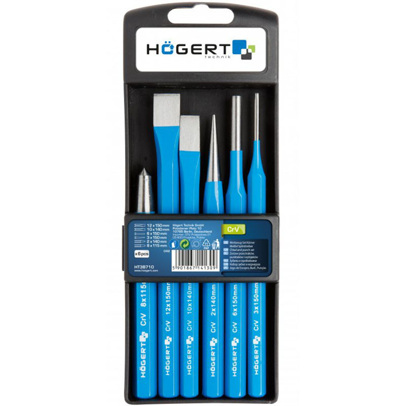 Hogert HT3B710 punktsišu un kaltu komplekts