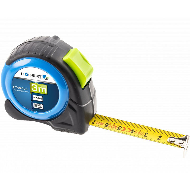 Hogert HT4M405 mērlente, 3m, 16mm, II