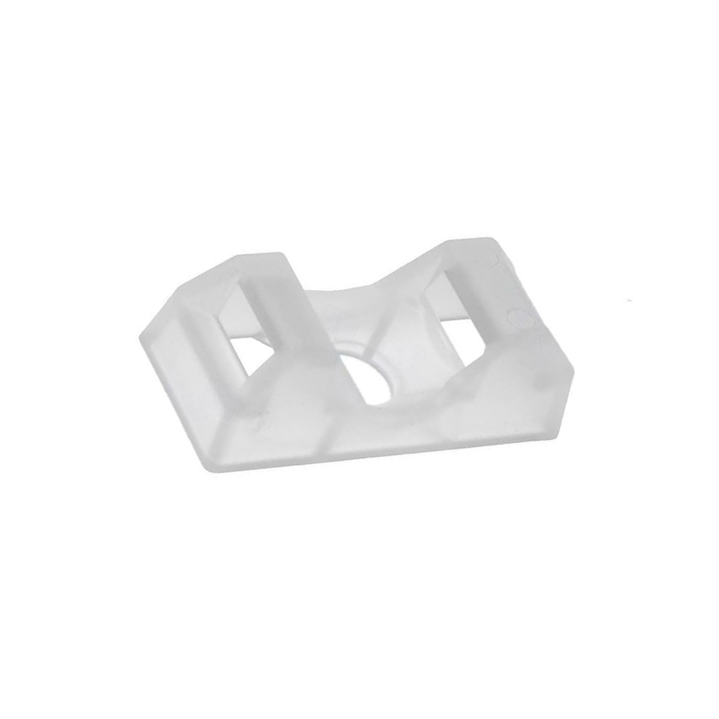 HELLERMANNTYTON Holder; screw; UL94V-2; natural; Tie