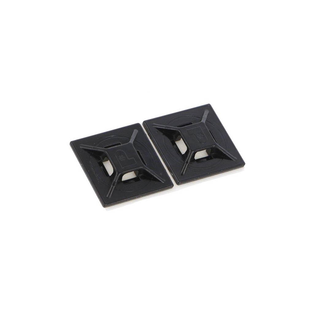 PANDUIT Holder; self-adhesive; ABS; black; Tie