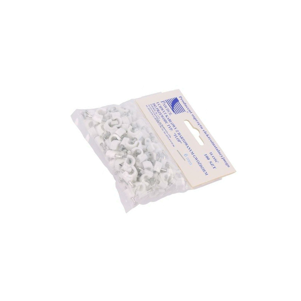 PAWBOL Holder; white; on round cable