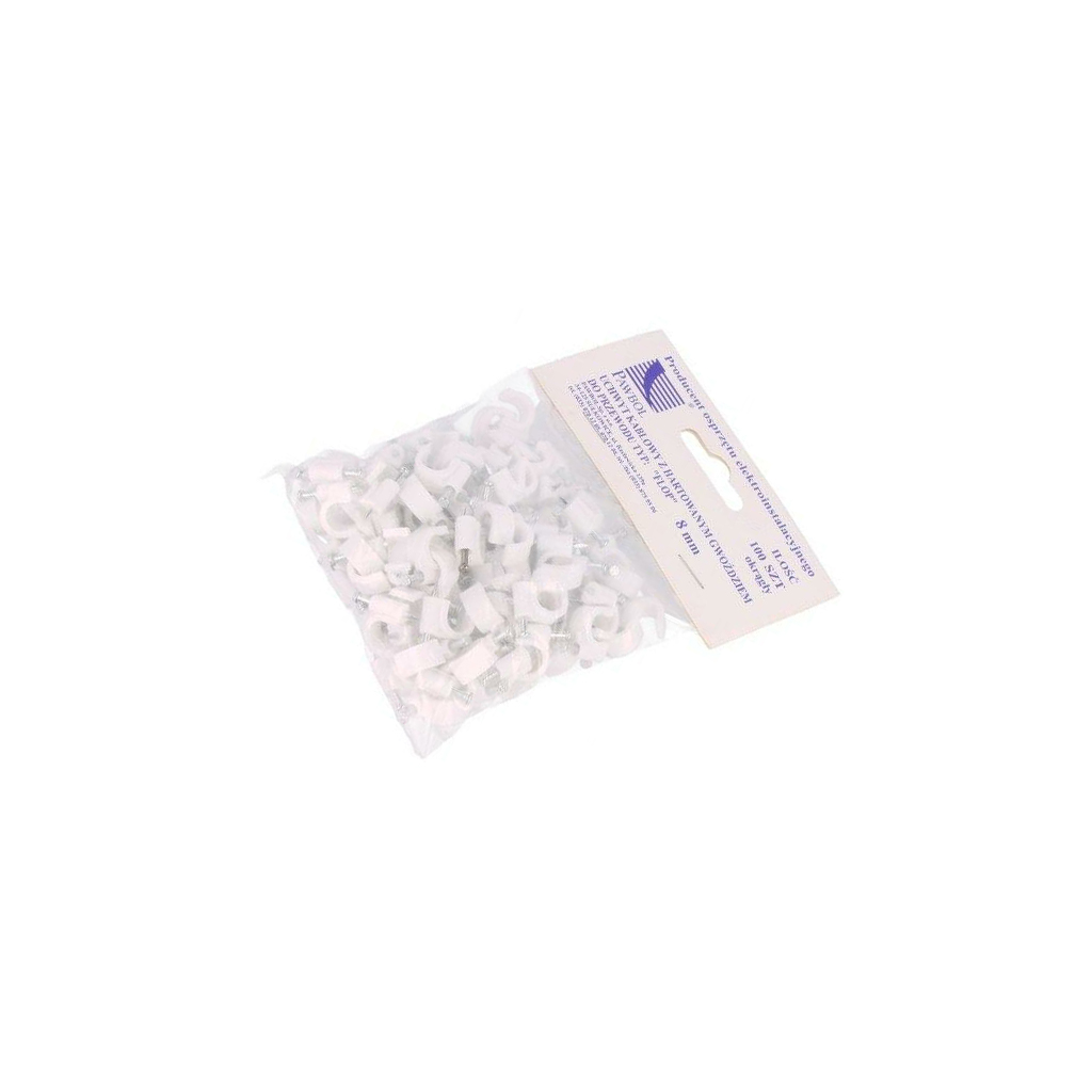 PAWBOL Holder; white; on round cable