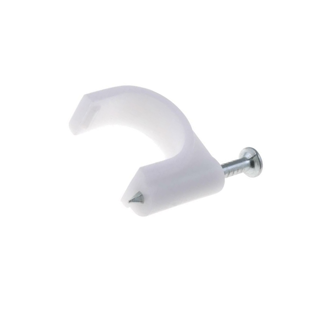 GOOBAY Holder; white; on round cable