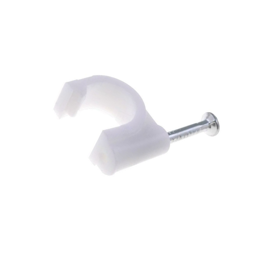 GOOBAY Holder; white; on round cable