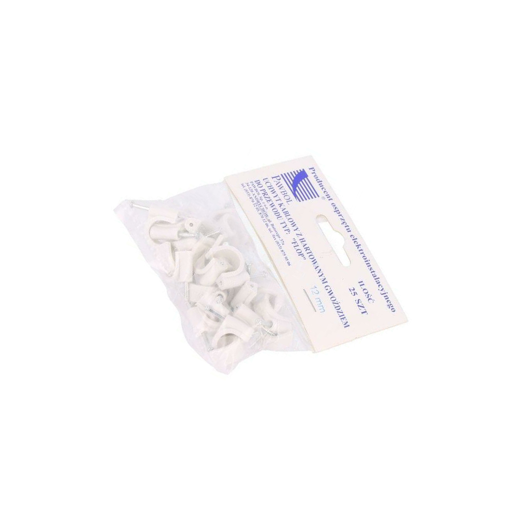 PAWBOL Holder; white; on round cable