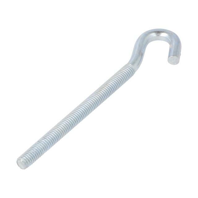 DROMET Hook; M6; angular; steel; zinc