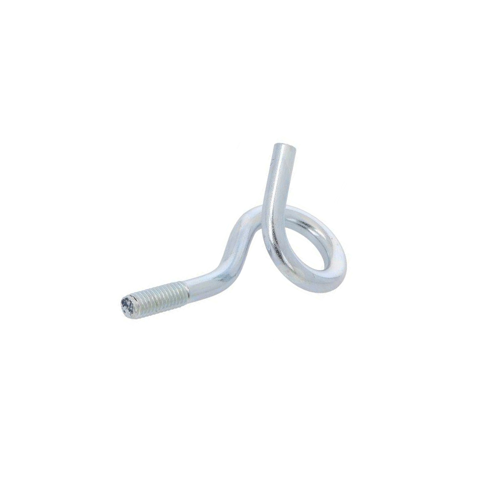 DROMET Hook; M6; ring; steel; zinc