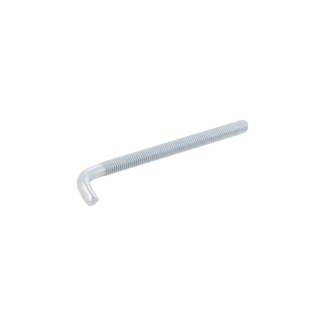 DROMET Hook; M6; straight; steel; zinc