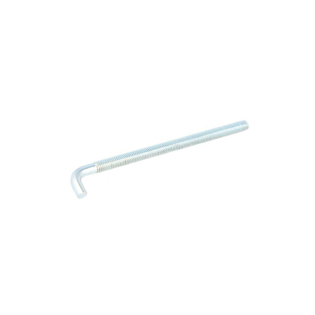 DROMET Hook; M6; straight; steel; zinc