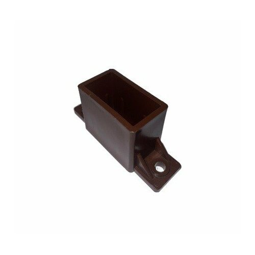 Horizontālā profila PVC turētājs 20x40 mm