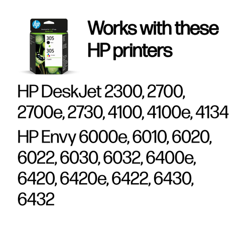 HP Ink 305 Multipack (6ZD17AE) |