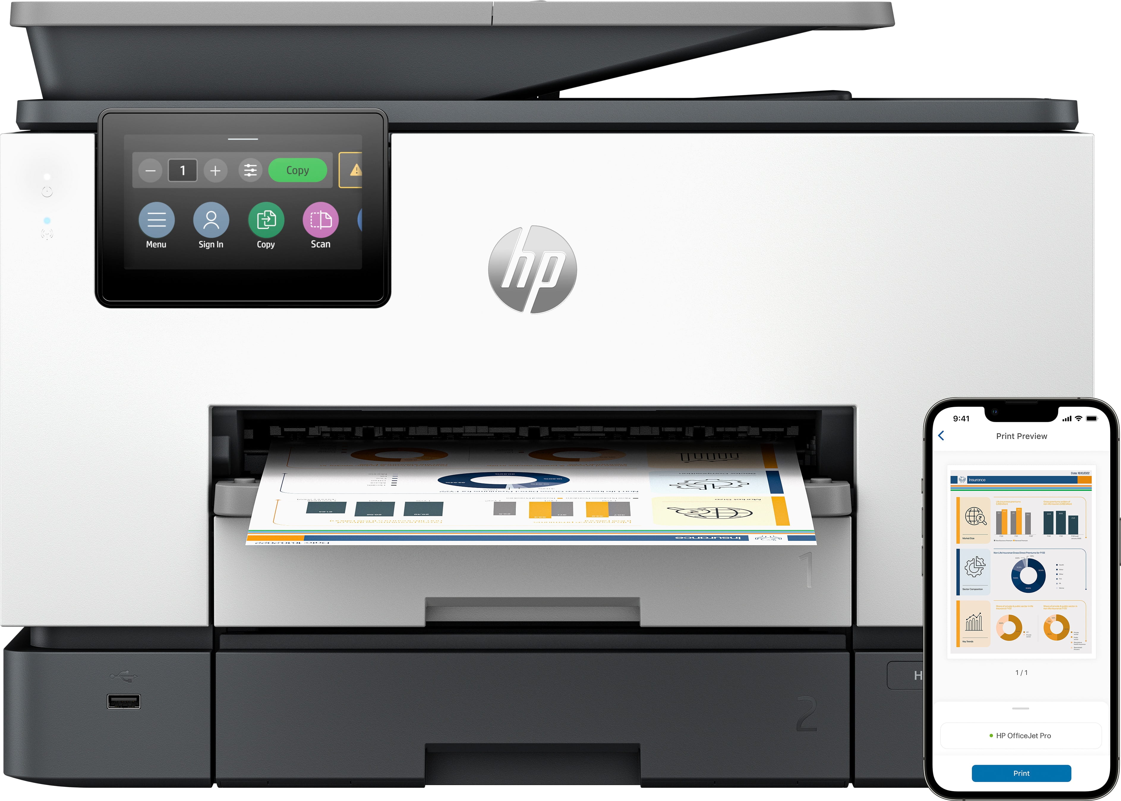 HEWLETT PACKARD HP Officejet Pro 9130b