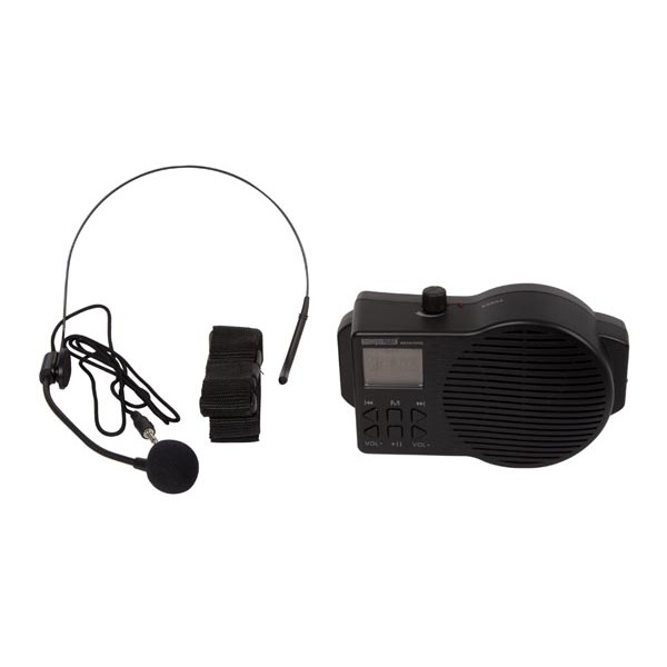 HQPA10002 Velleman gidu megafons ar USB/SD