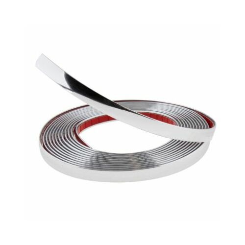 Hromēta dekoratīvā līmlente automašīnai 8mm, 5m