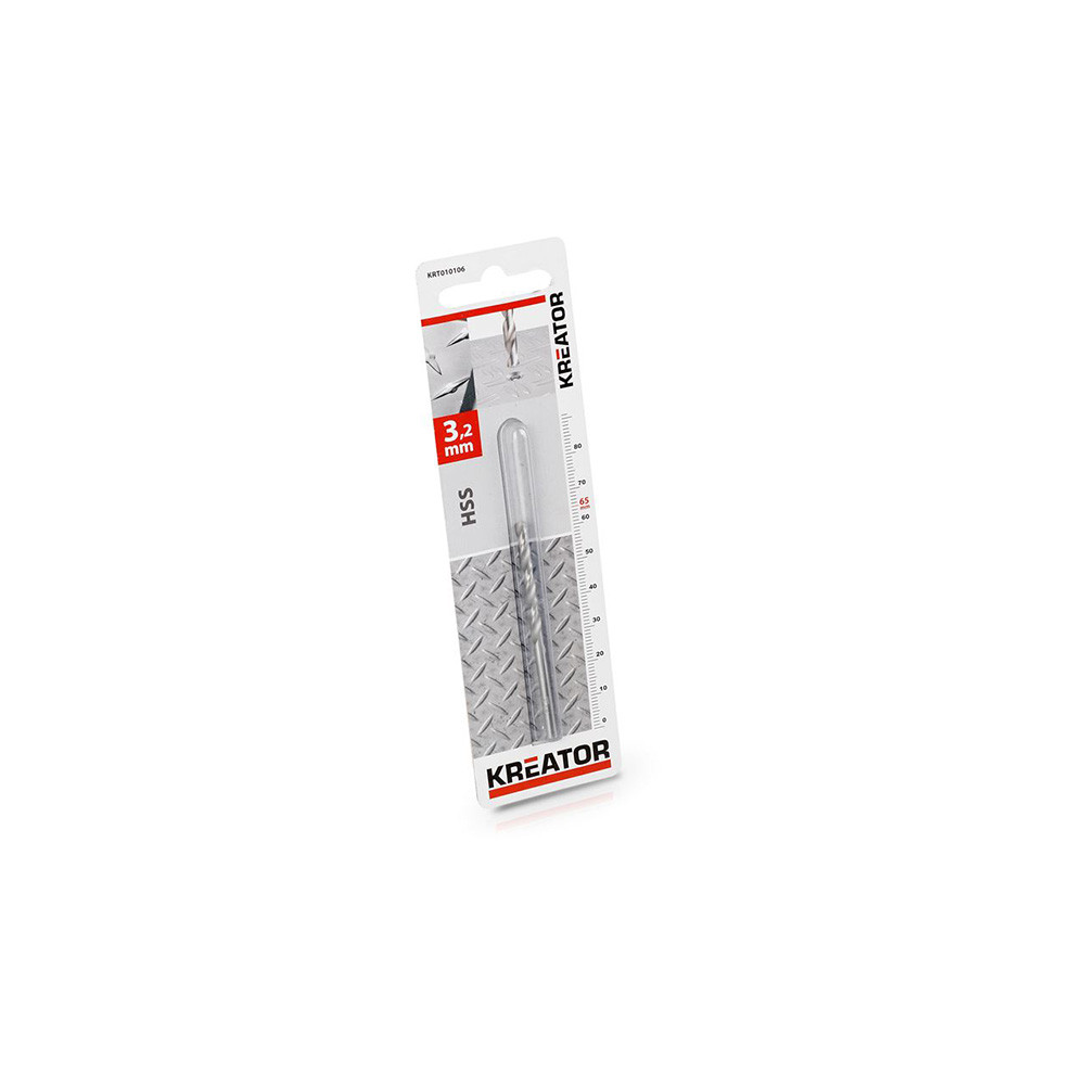 HSS urbis metālam 3.2x65mm KRT010106