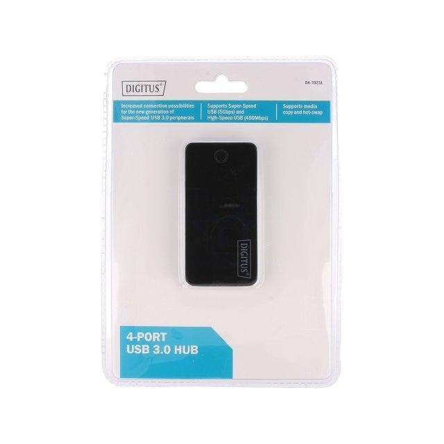 DIGITUS Hub USB; DC,USB A
