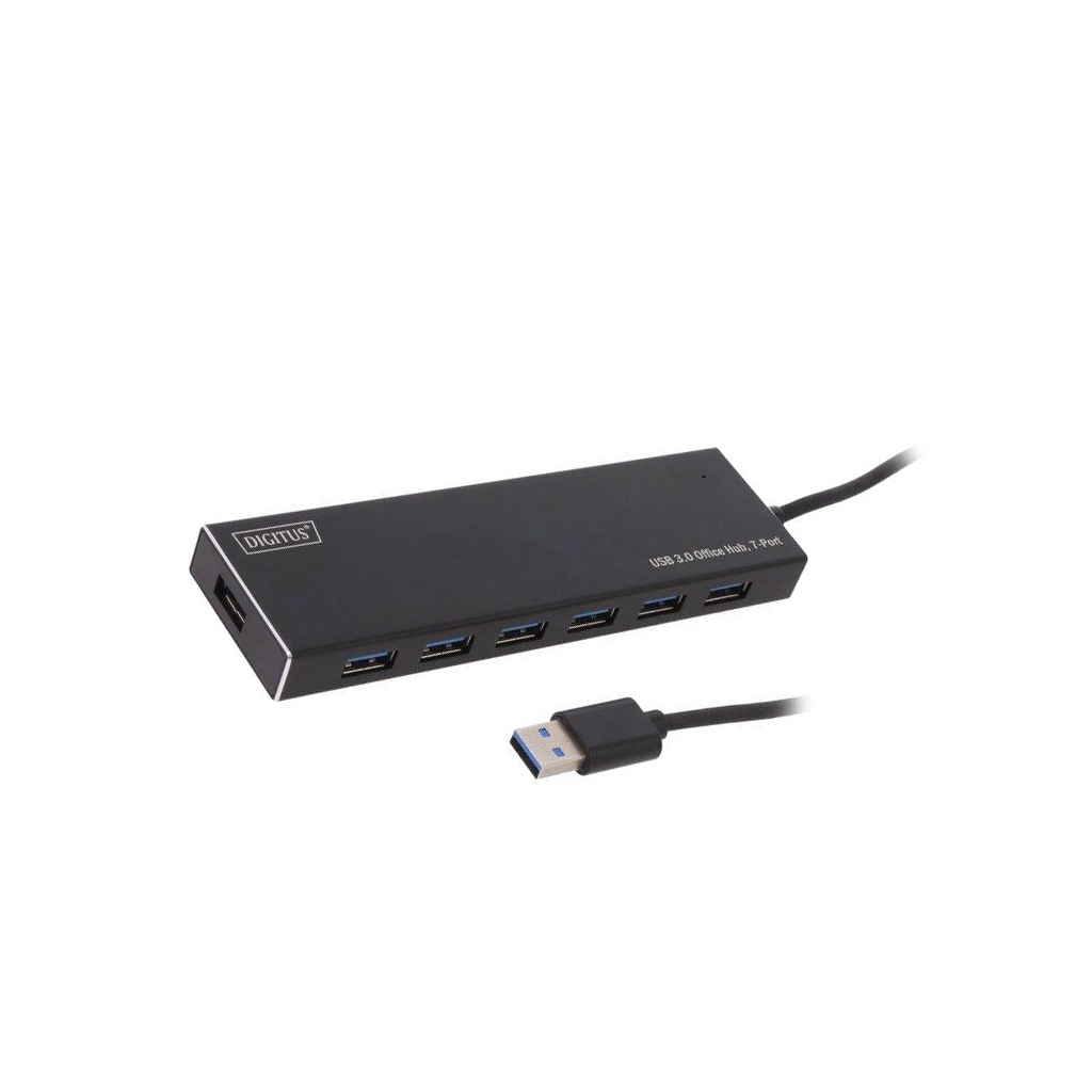 DIGITUS Hub USB; DC,USB A