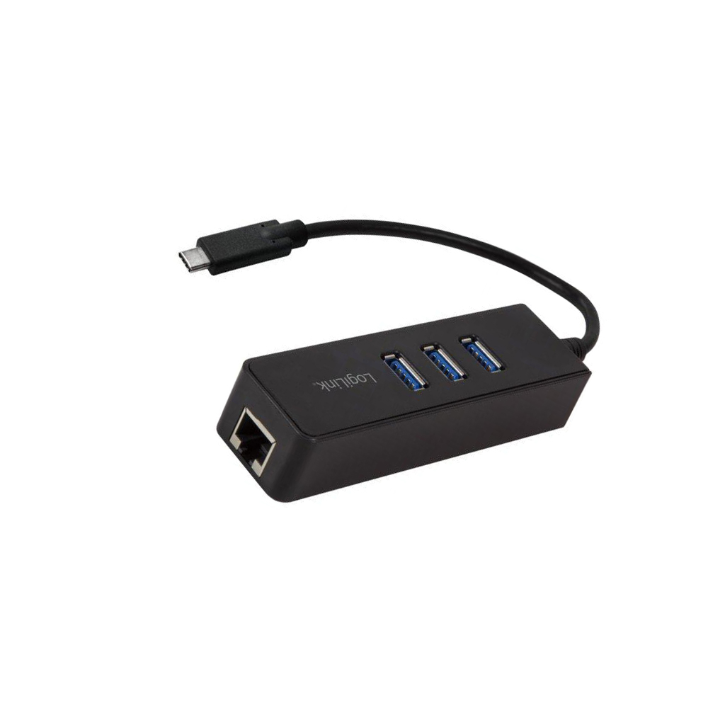 LOGILINK Hub USB; RJ45 socket,USB